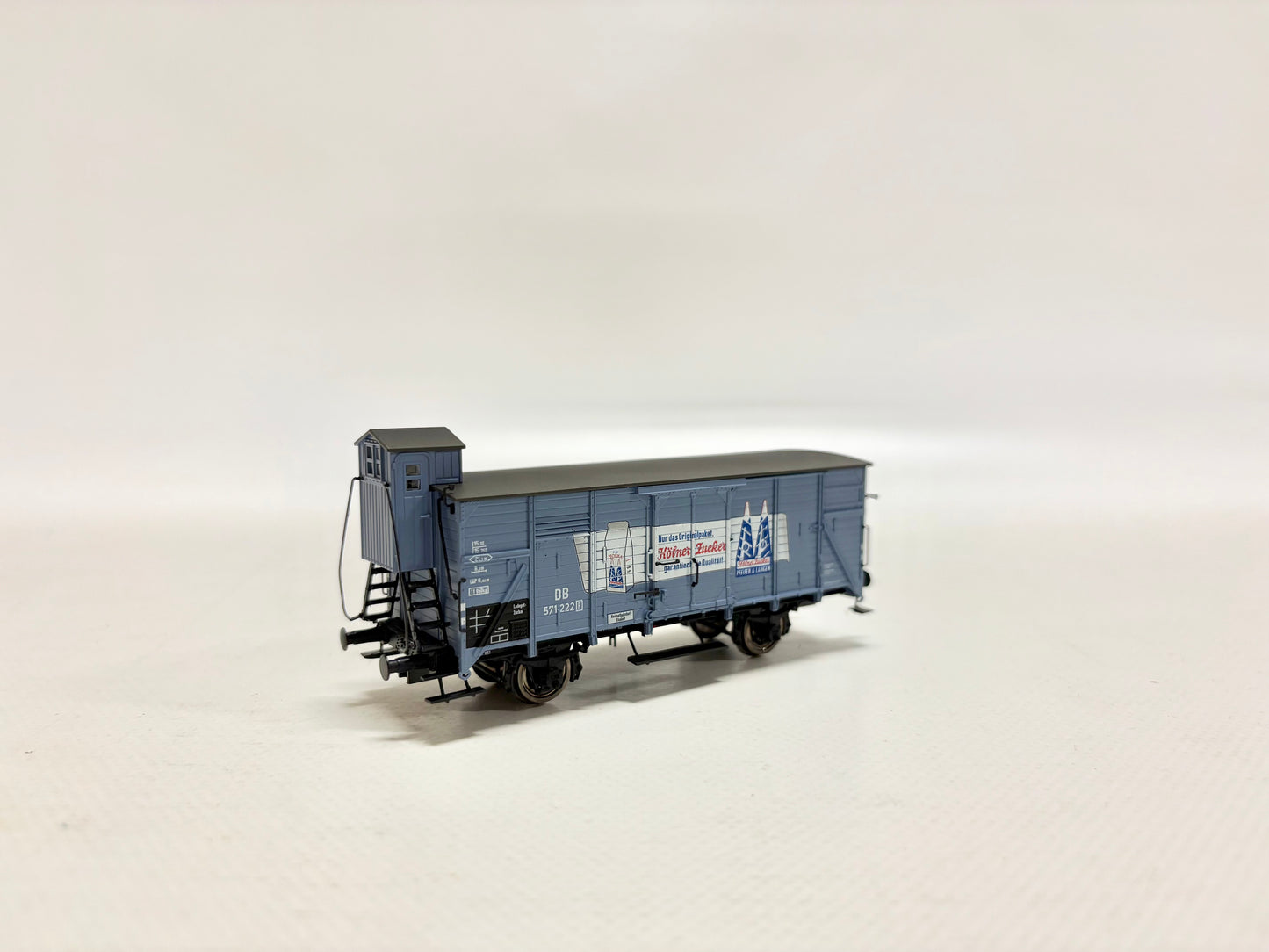 Brawa 48240 Güterwagen Gedeckt G10 "Kölner Zucker" DRG DC H0