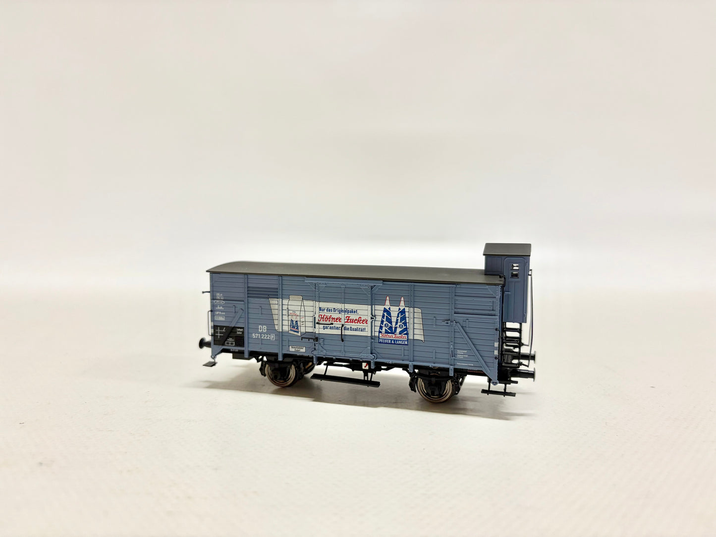 Brawa 48240 Güterwagen Gedeckt G10 "Kölner Zucker" DRG DC H0