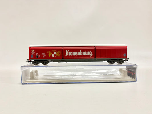 Electrotren 5557K Güterwagen Schiebewandwagen SNCF DC H0