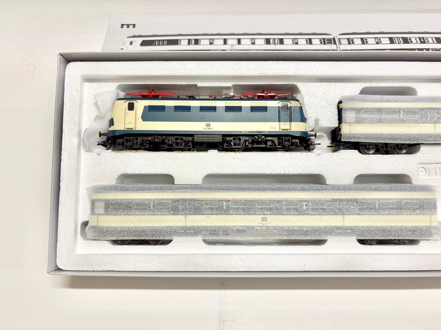 Märklin 26410 Mfx-Digital + Sound Zugpackung Karlsruher-Zug Nahverkehrszug DB AC H0