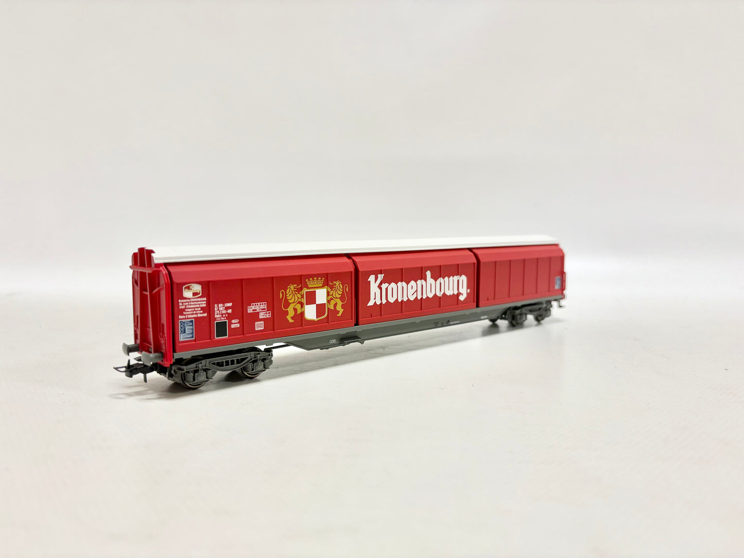 Electrotren 5557K Güterwagen Schiebewandwagen SNCF DC H0