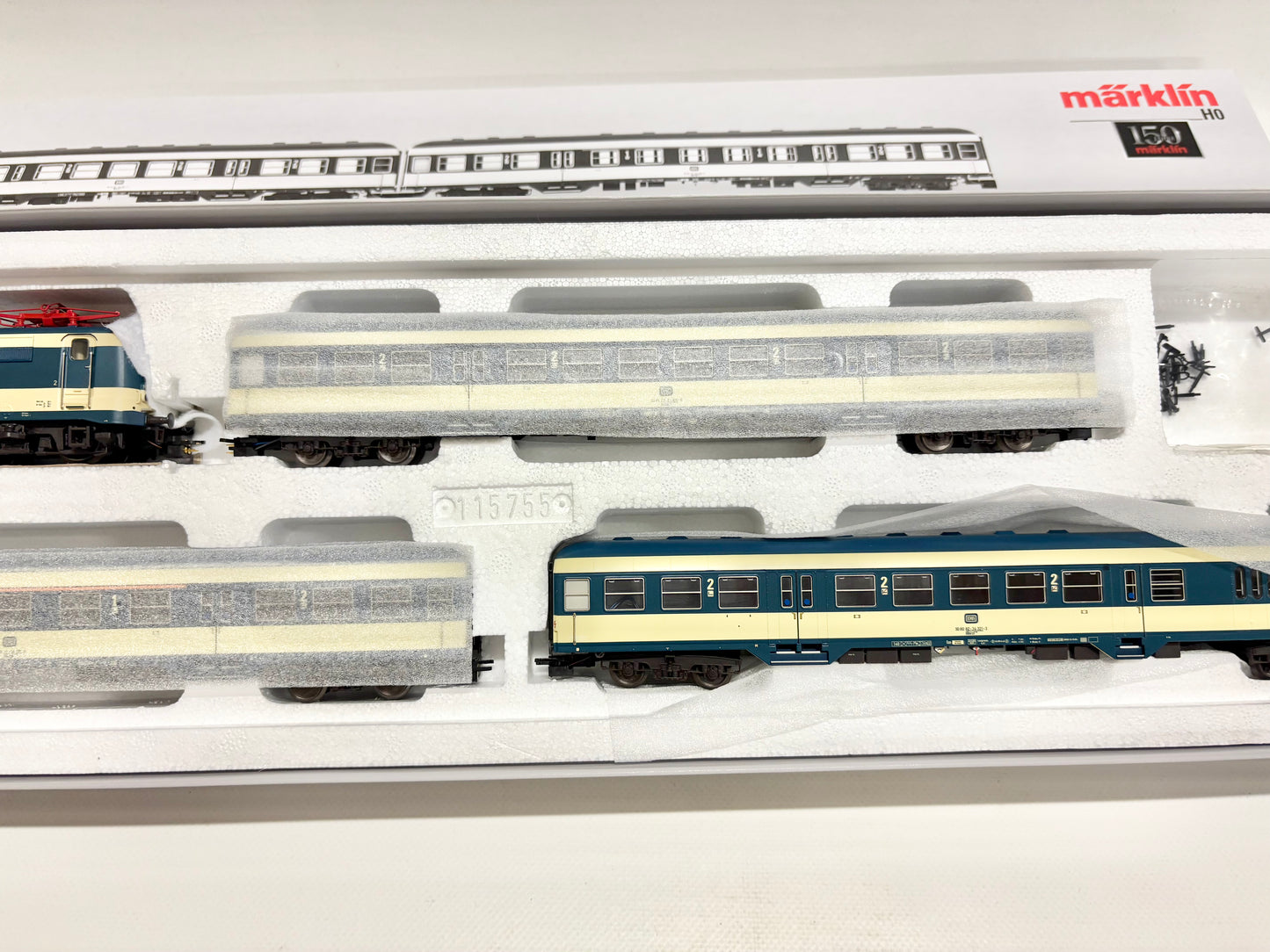 Märklin 26410 Mfx-Digital + Sound Zugpackung Karlsruher-Zug Nahverkehrszug DB AC H0
