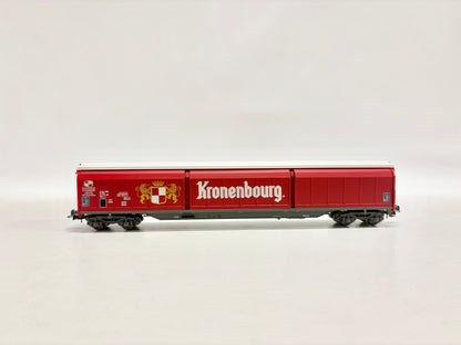 Electrotren 5557K Güterwagen Schiebewandwagen SNCF DC H0