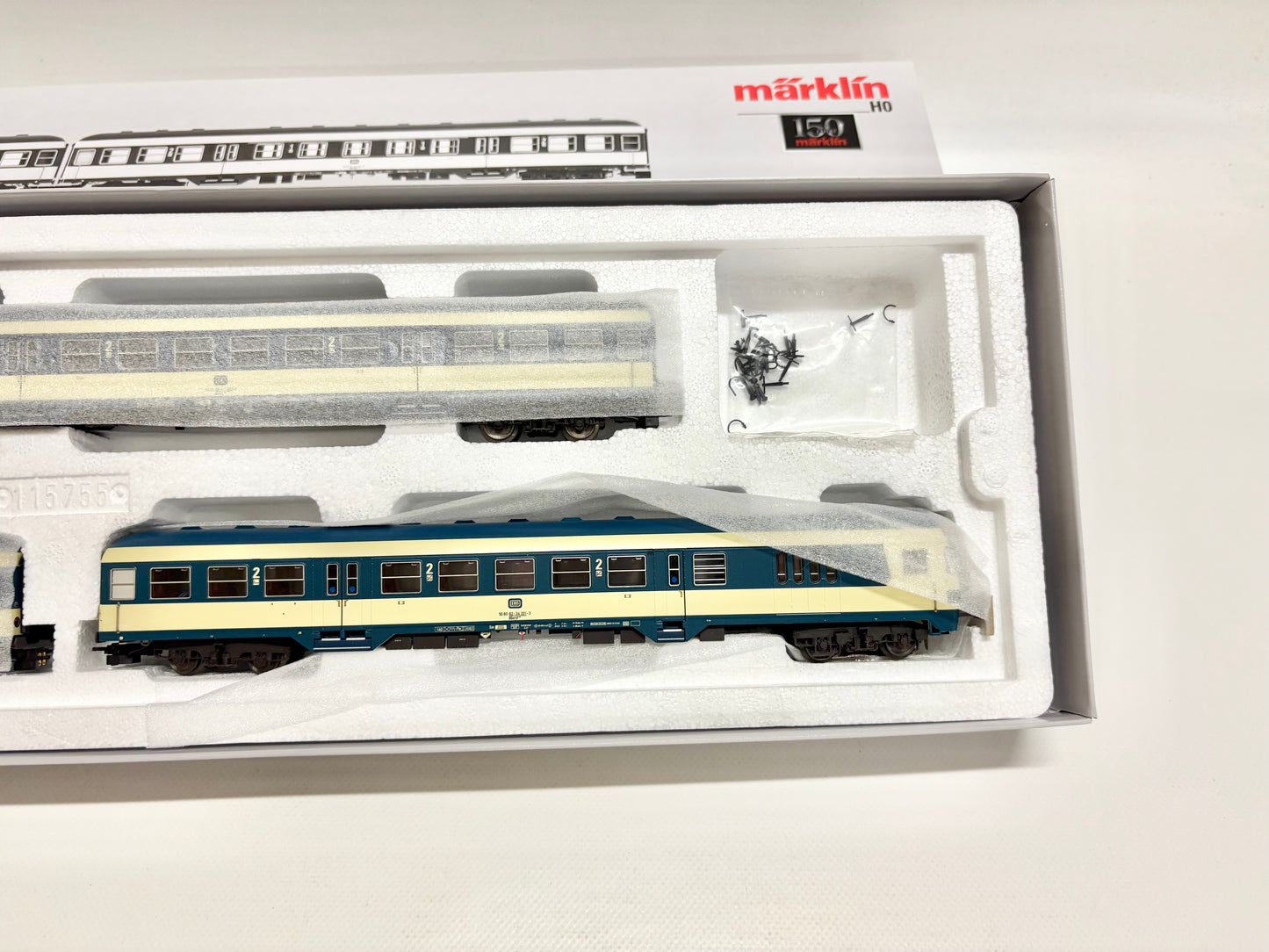 Märklin 26410 Mfx-Digital + Sound Zugpackung Karlsruher-Zug Nahverkehrszug DB AC H0
