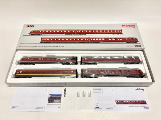 Märklin 39082 Mfx+ Digital & Sound TEE-Diesel-Triebwagen VT 08.5 Paris-Ruhr DB AC H0