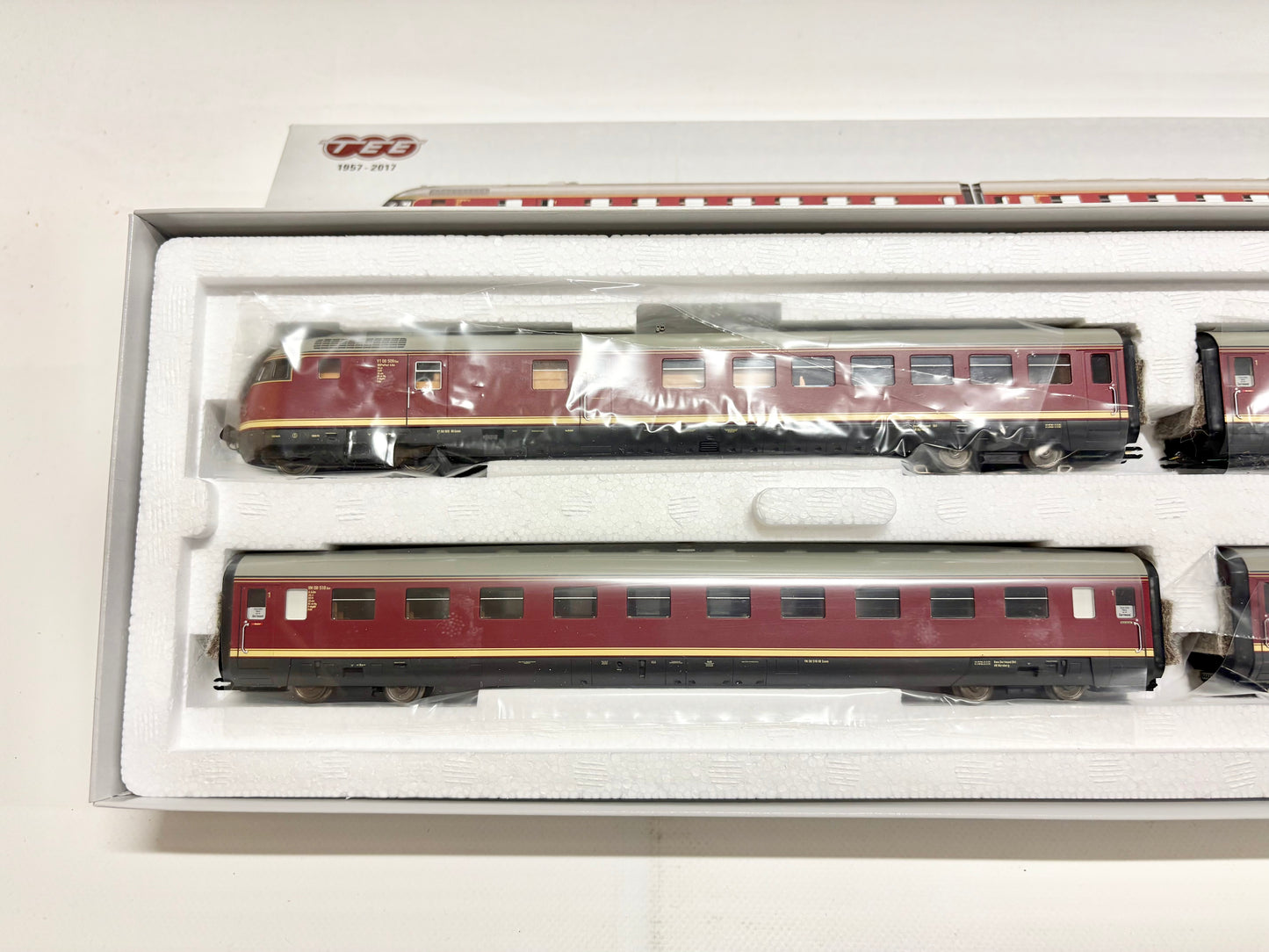 Märklin 39082 Mfx+ Digital & Sound TEE-Diesel-Triebwagen VT 08.5 Paris-Ruhr DB AC H0
