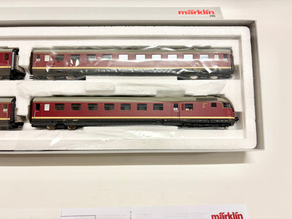 Märklin 39082 Mfx+ Digital & Sound TEE-Diesel-Triebwagen VT 08.5 Paris-Ruhr DB AC H0