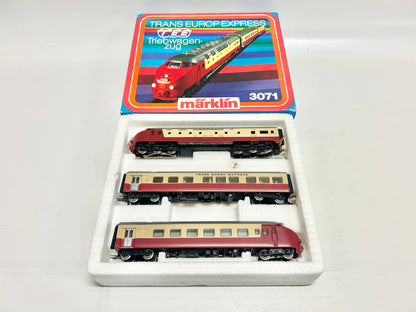 Märklin 3071 Digital-Umbau, Triebwagen TEE-Helvetica, H0, OVP, TOP