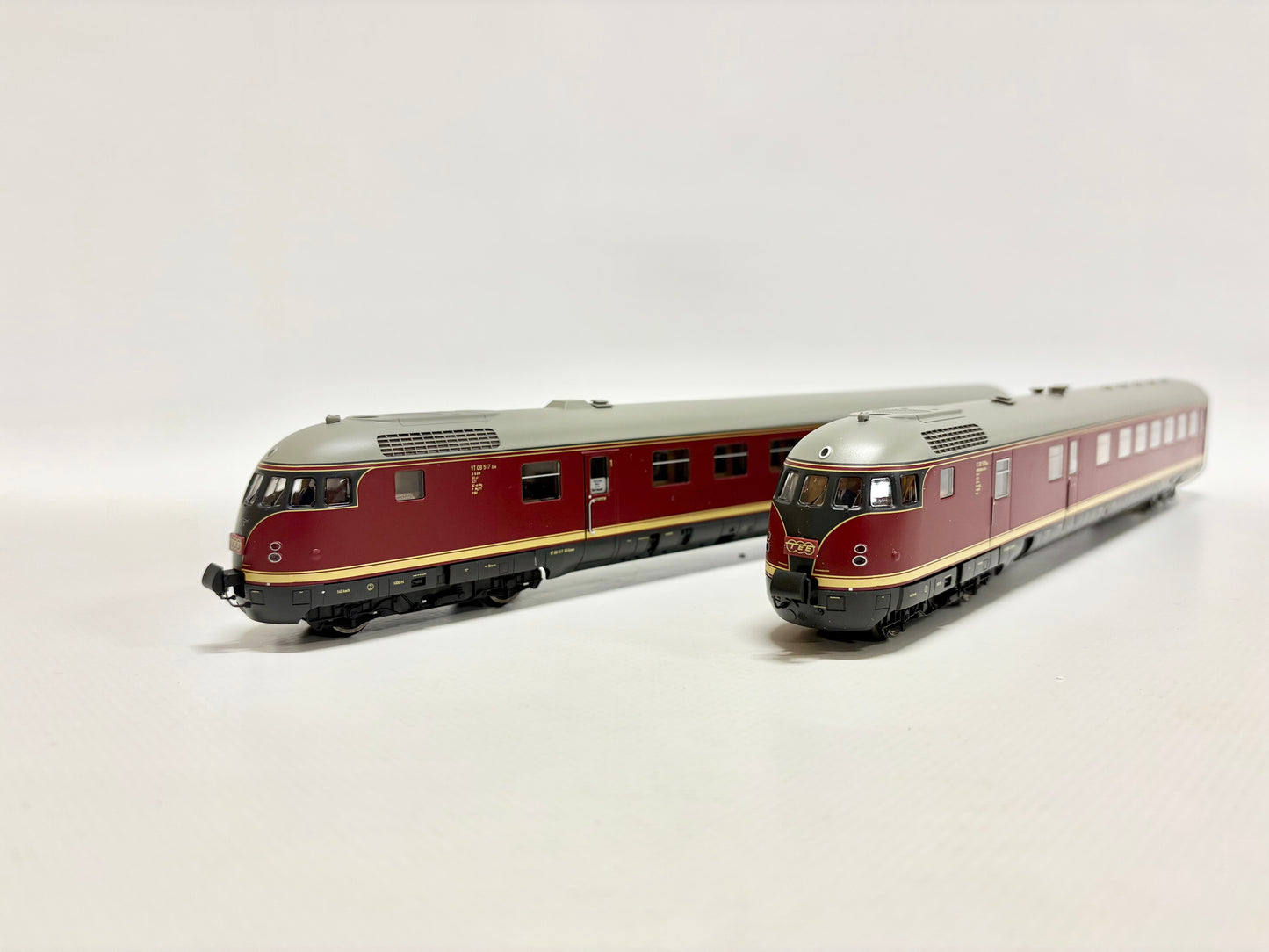 Märklin 39082 Mfx+ Digital & Sound TEE-Diesel-Triebwagen VT 08.5 Paris-Ruhr DB AC H0