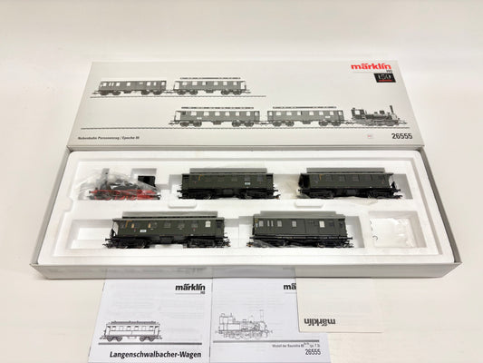 Märklin 26555 Mfx-Digital Zugpackung Nebenbahn Personenzug DB AC H0