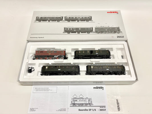 Märklin 26537 Mfx-Digital Zugpackung Personenzug Epoche II DRG AC H0