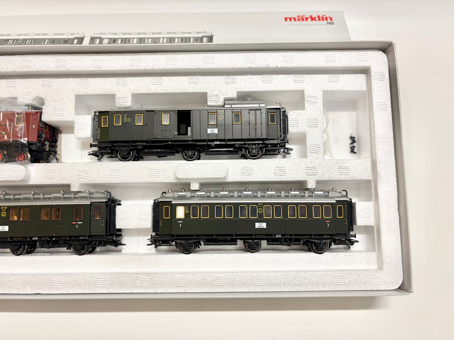 Märklin 26537 Mfx-Digital Zugpackung Personenzug Epoche II DRG AC H0