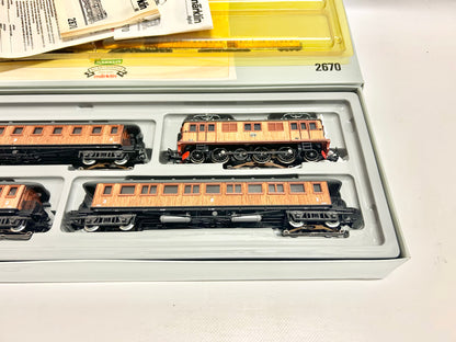 Märklin 2670 Digital Schwedischer Personenzug, Holzzug, H0, OVP, Top