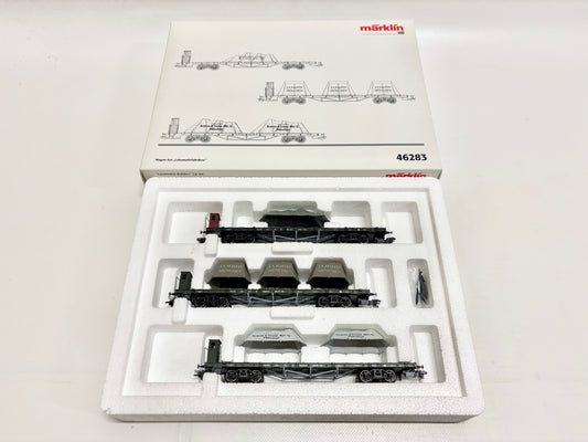 Märklin 46283 Wagen-Set Lokomotivfabriken Güterwagen K.Bay.Sts.B. AC H0