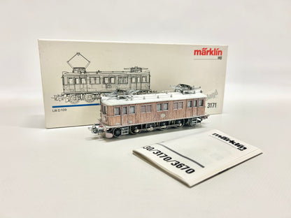 Märklin 3171 Schwedische E-Lok, Verschneit, H0, OVP, TOP