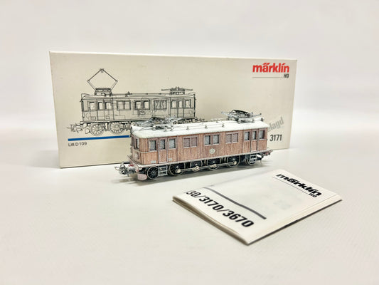 Märklin 3171 Schwedische E-Lok, Verschneit, H0, OVP, TOP