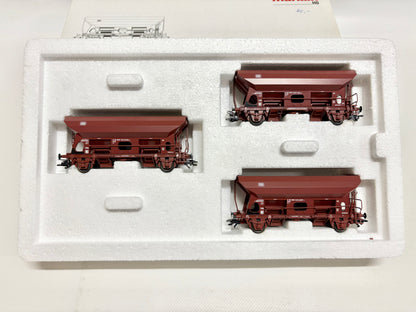 Märklin 46310 Wagen-Set Drehschieber-Seitenentladewagen DB AC H0