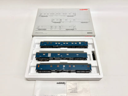 Märklin 49951 Wagen-Set Hilwswagen zum Kranzug DB AC H0