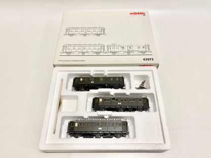 Märklin 43973 Wagen-Set Personenwagen DRG AC H0
