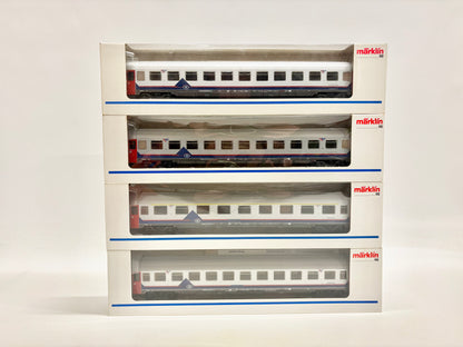 Märklin 4352 4351 Belgische Personenwagen SNCB AC H0