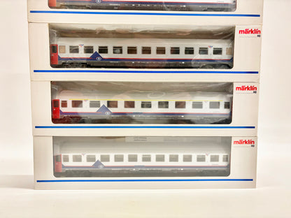 Märklin 4352 4351 Belgische Personenwagen SNCB AC H0
