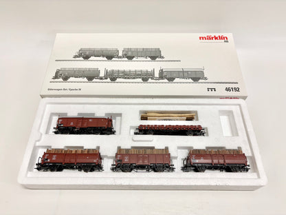 Märklin 46192 Wagen-Set Güterwagen Epoche III DB AC H0