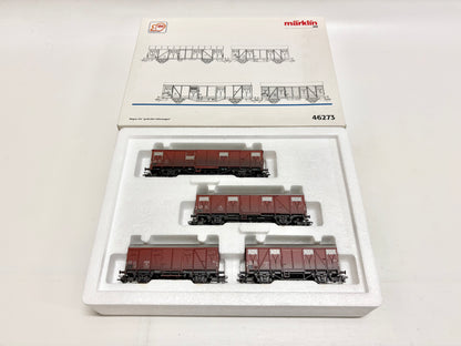 Märklin 46273 Wagen-Set Gedeckte Güterwagen DB AC H0