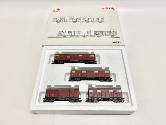 Märklin 46273 Wagen-Set Gedeckte Güterwagen DB AC H0