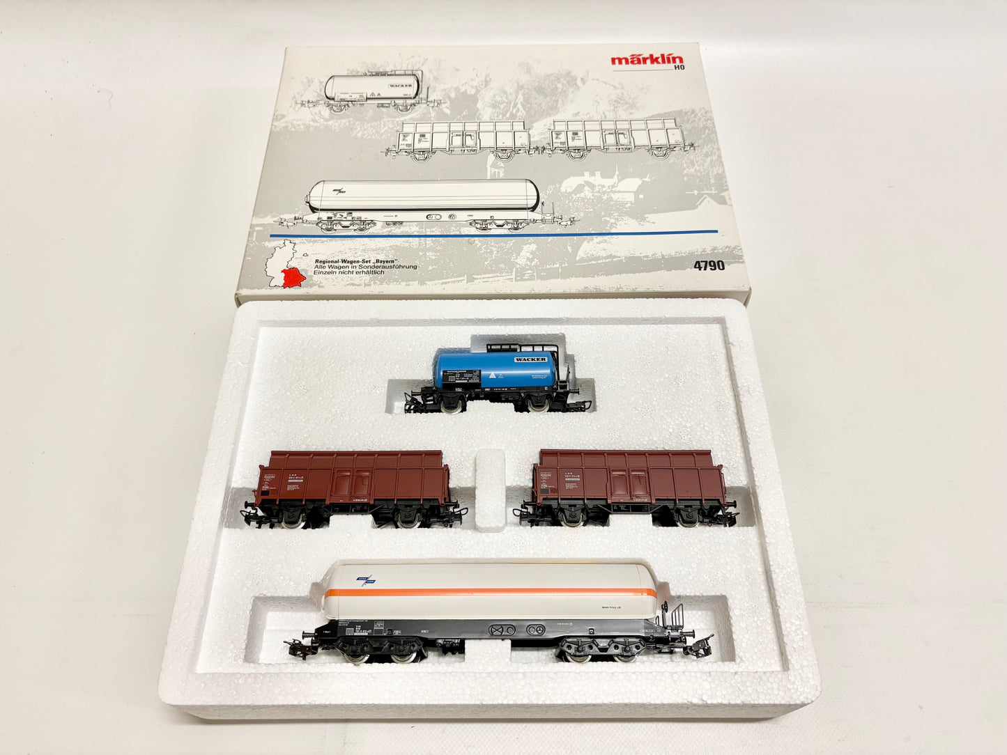 Märklin 4790 Wagen-Set Regional Bayern DB AC H0