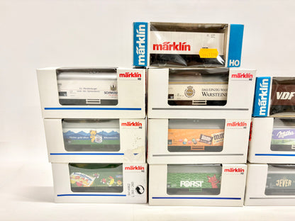 Märklin 10x Kühlwagen Güterwagen DB AC H0