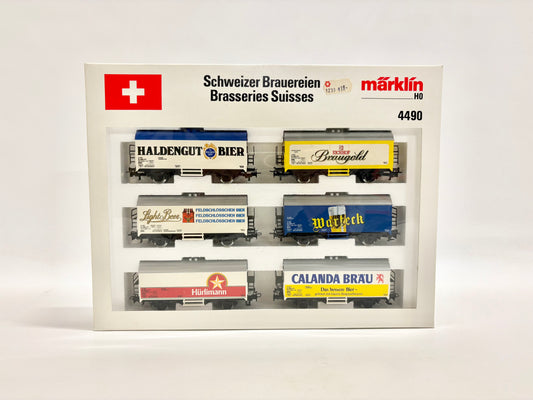 Märklin 4490 Wagen-Set Schweizer Brauereien SBB AC H0
