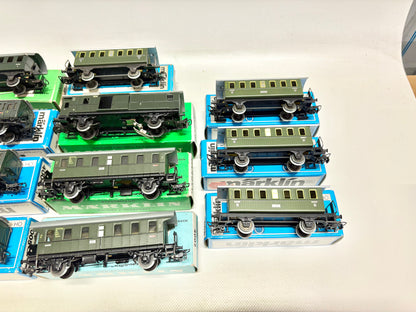 Märklin 11x Personenwagen AC H0