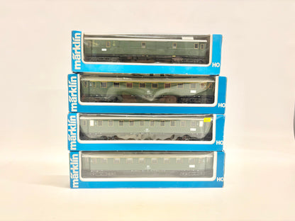 Märklin 4142 4139 4145 Schnellzugwagen Personenwagen DB AC H0