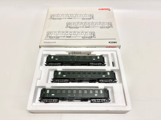 Märklin 42384 Wagen-Set Oldtimer Wagen SBB AC H0