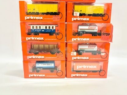Primex 10x Güterwagen AC H0