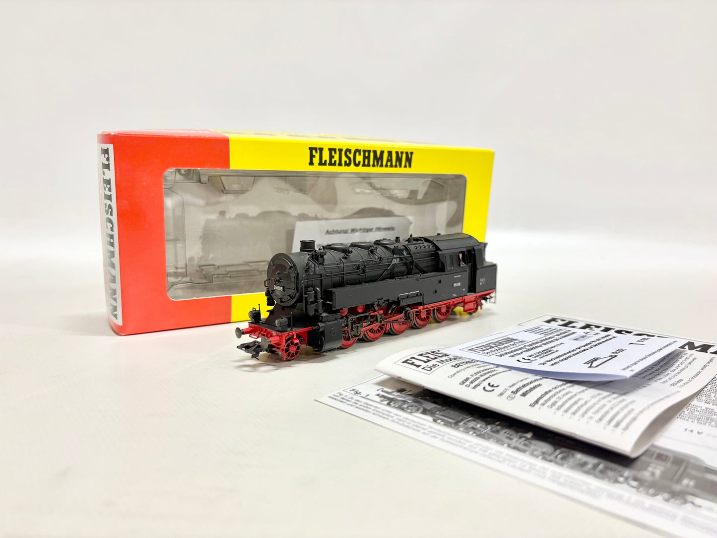 Fleischmann 1055K Digital Dampflok Br 95 008 DB AC H0
