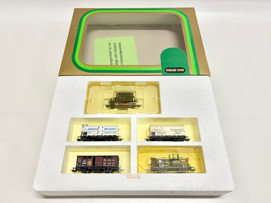 Trix 21218 Zugpackung Dampflok T2 mit Güterzug K.P.E.V. DC H0