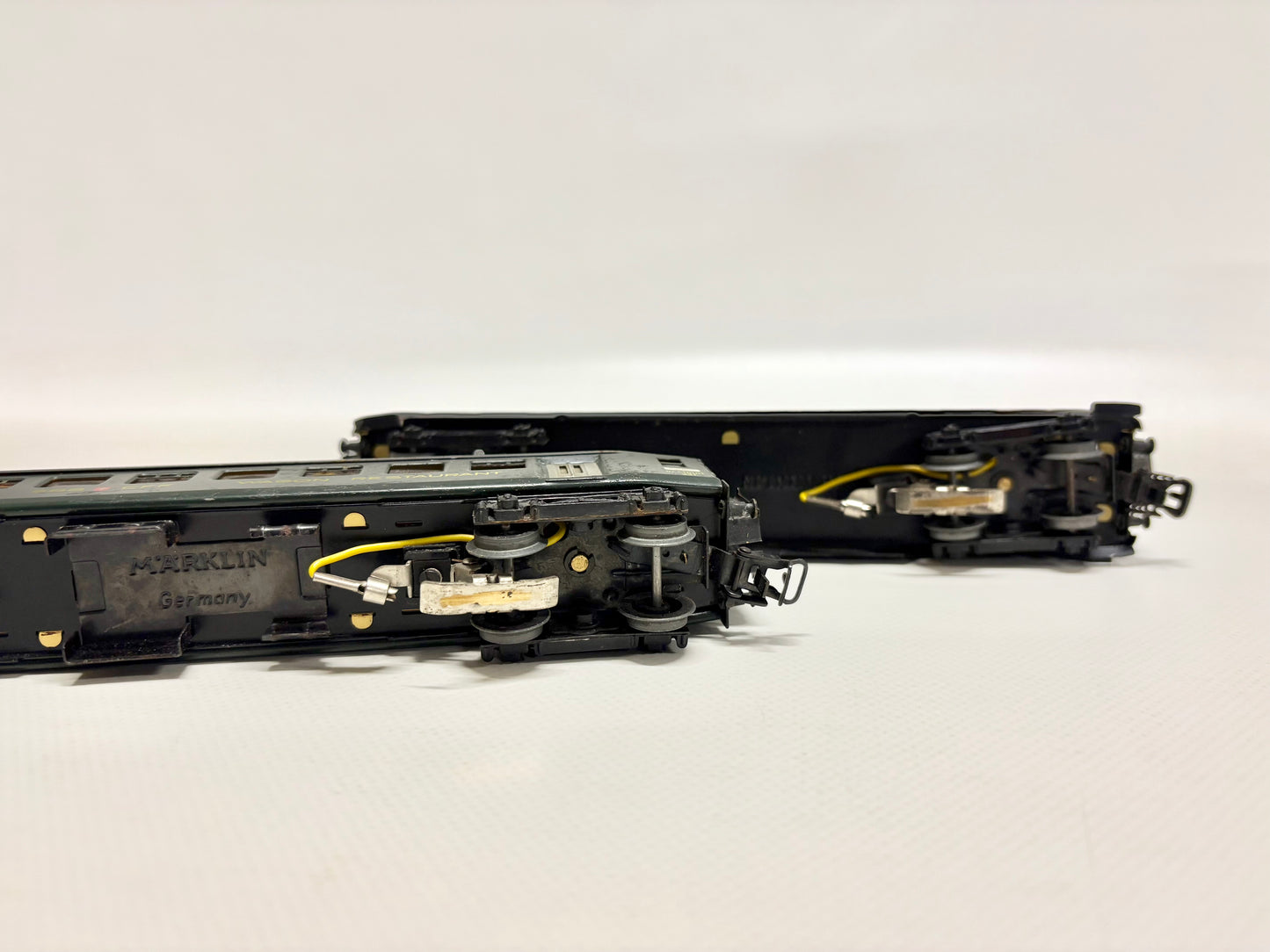 Märklin 348/2 + 346/6 Personenwagen mit Innenbeleuchtung SBB DB AC H0