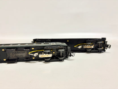 Märklin 348/2 + 346/6 Personenwagen mit Innenbeleuchtung SBB DB AC H0