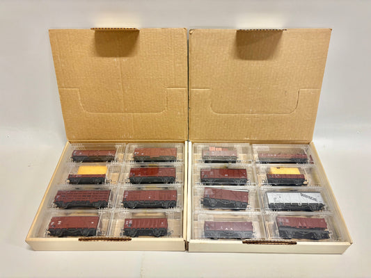 Roco H0-Sortiment 1 + 2 Wagen-Sets Güterwagen DB H0