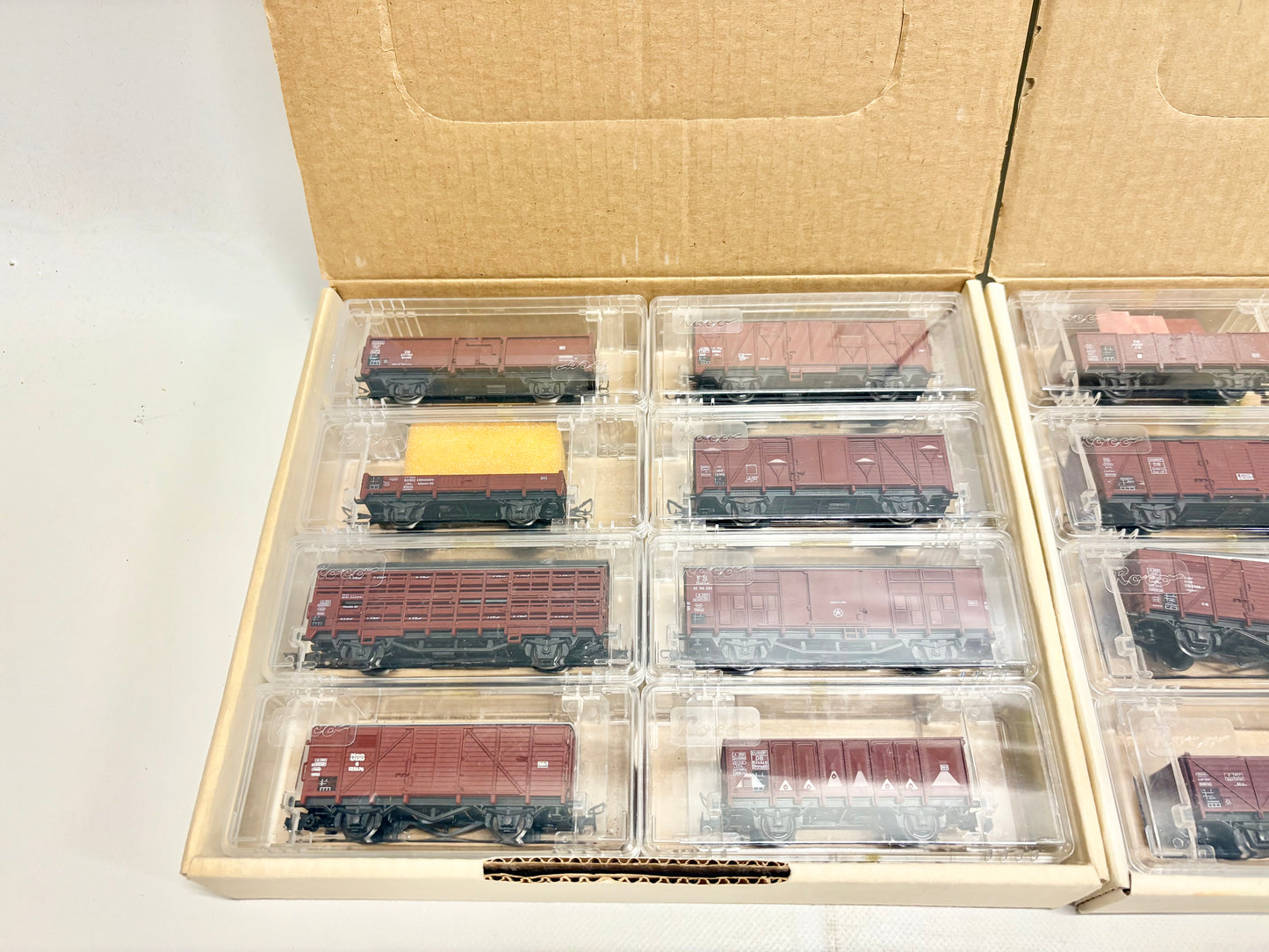 Roco H0-Sortiment 1 + 2 Wagen-Sets Güterwagen DB H0