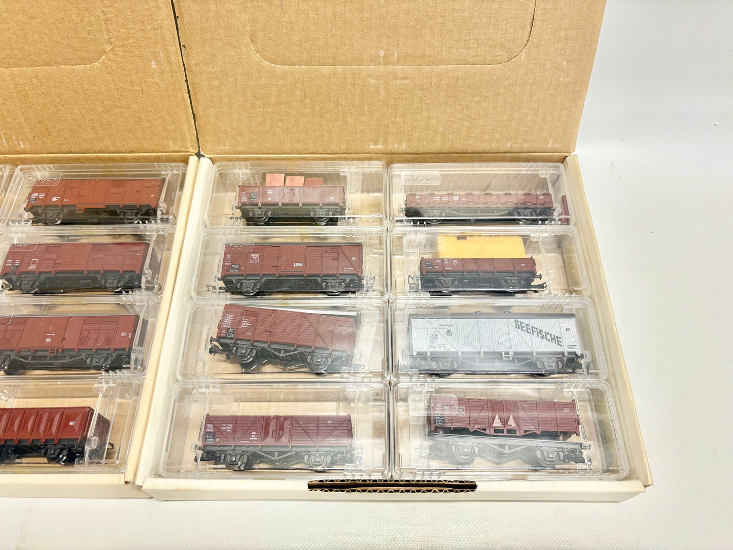 Roco H0-Sortiment 1 + 2 Wagen-Sets Güterwagen DB H0