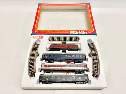 Märklin 3175 Zugpackung D-Zug mit Diesellok Br 216 025-7 DB AC H0