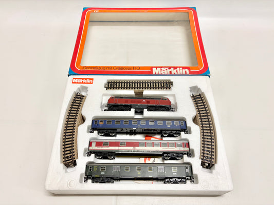 Märklin 3175 Zugpackung D-Zug mit Diesellok Br 216 025-7 DB AC H0
