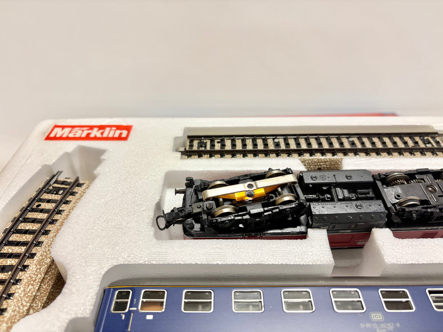 Märklin 3175 Zugpackung D-Zug mit Diesellok Br 216 025-7 DB AC H0