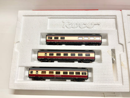 Roco 04183A & 14070A Dieseltriebwagen VT 11.5 TEE DB DC H0
