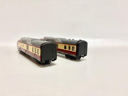 Roco 04183A & 14070A Dieseltriebwagen VT 11.5 TEE DB DC H0