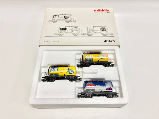 Märklin 46425 Wagen-Set "Henkel" Kesselwagen Güterwagen DB AC H0