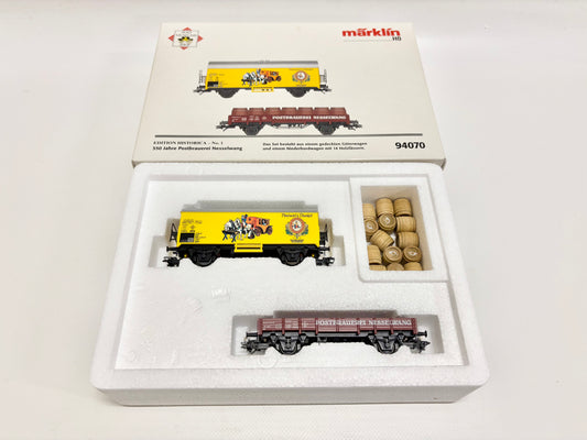 Märklin 94070 Wagen-Set "350 Jahre Postbrauerei Nesselwang" DB AC H0