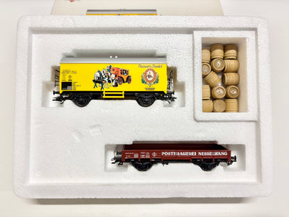Märklin 94070 Wagen-Set "350 Jahre Postbrauerei Nesselwang" DB AC H0
